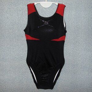Mystique Black Red Revolutions Leotard S